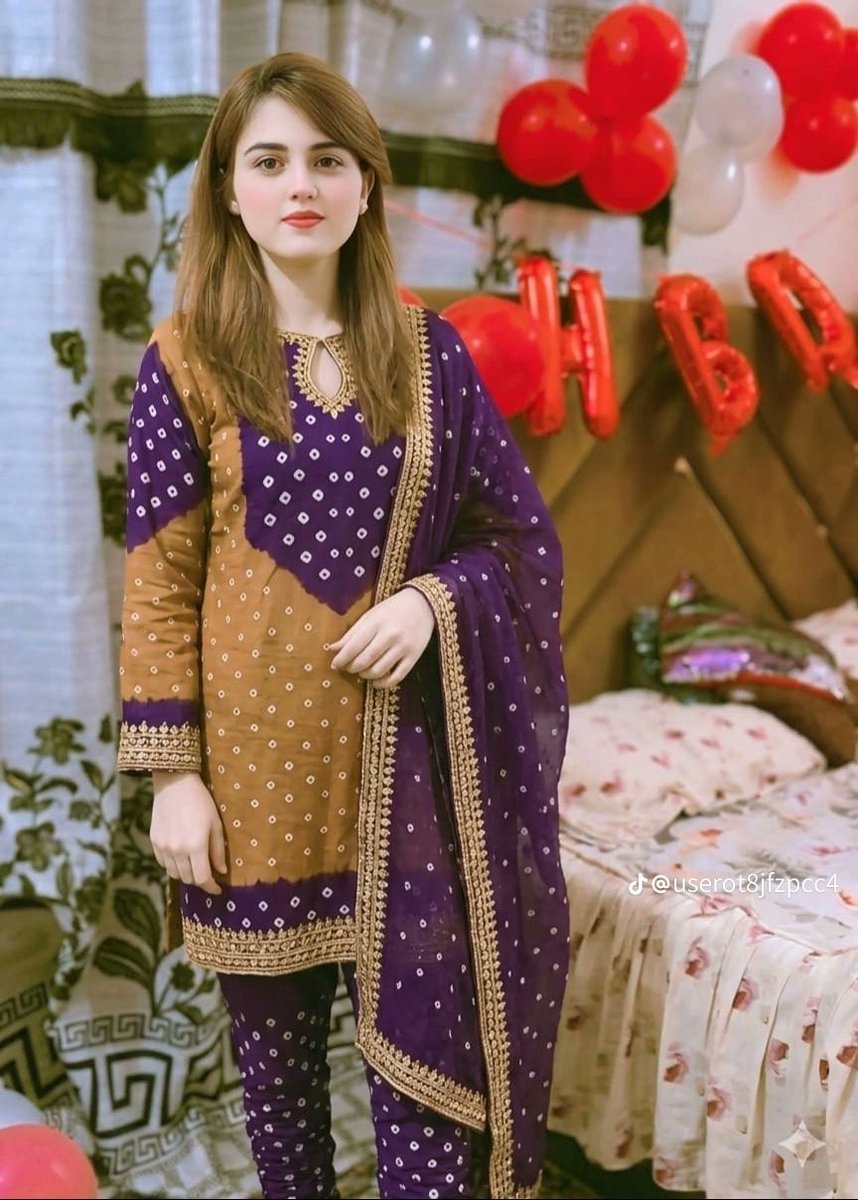 Profile / Avatar - Birthday Bedroom Salwar Kameez Portrait — output 1