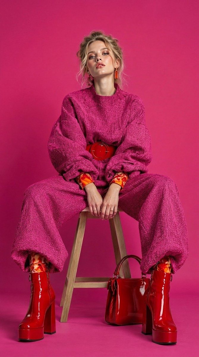 Product Marketing - High-Fashion Editorial Portrait Prompt — output 1