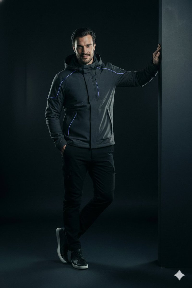 Futuristic Techwear Portrait Transformation Prompt — output 1