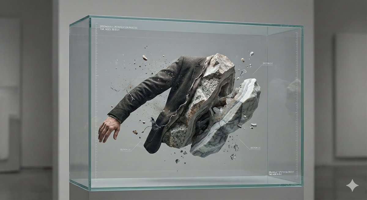 Infographic / Edu Visual - Surreal Abstract Concept Contained in a Display Case — output 1