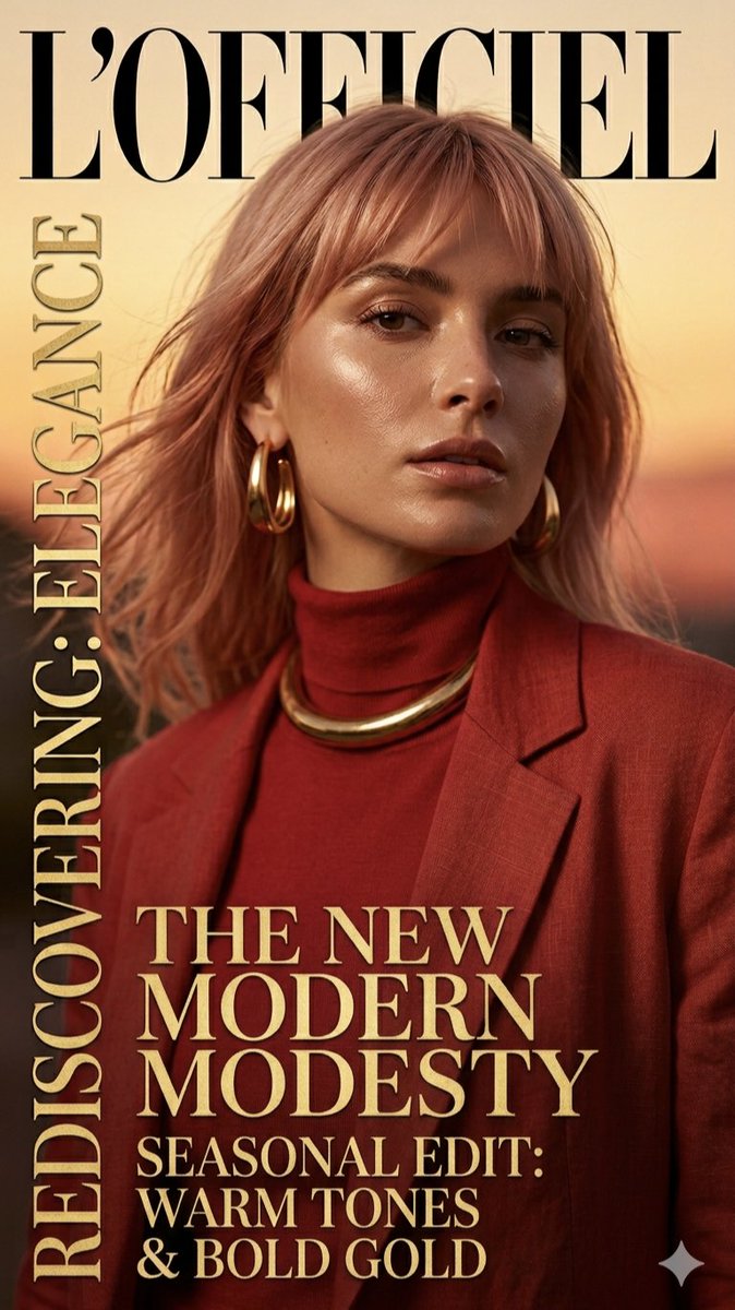Product Marketing - L'Officiel Magazine Editorial Portrait — output 1