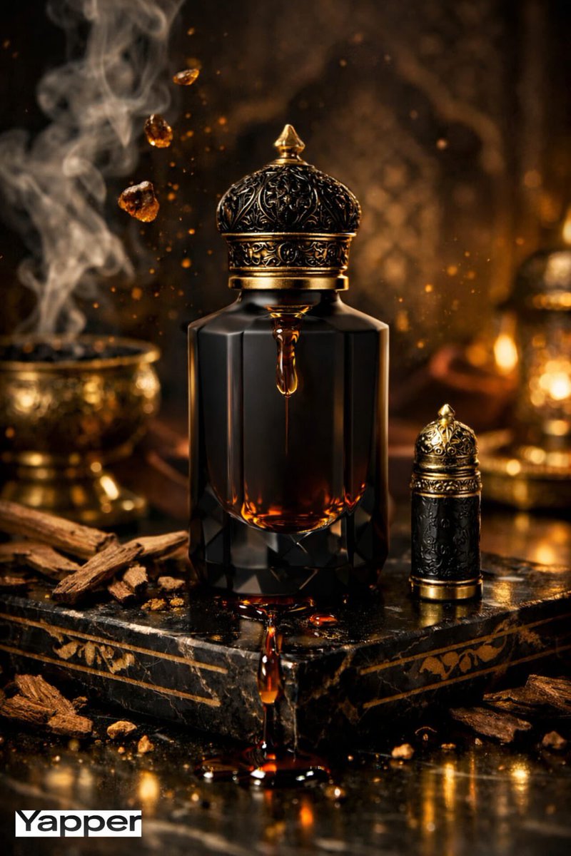 E-commerce Main Image - Ultra-Premium Arabian Luxury Perfume Product Photography — output 1