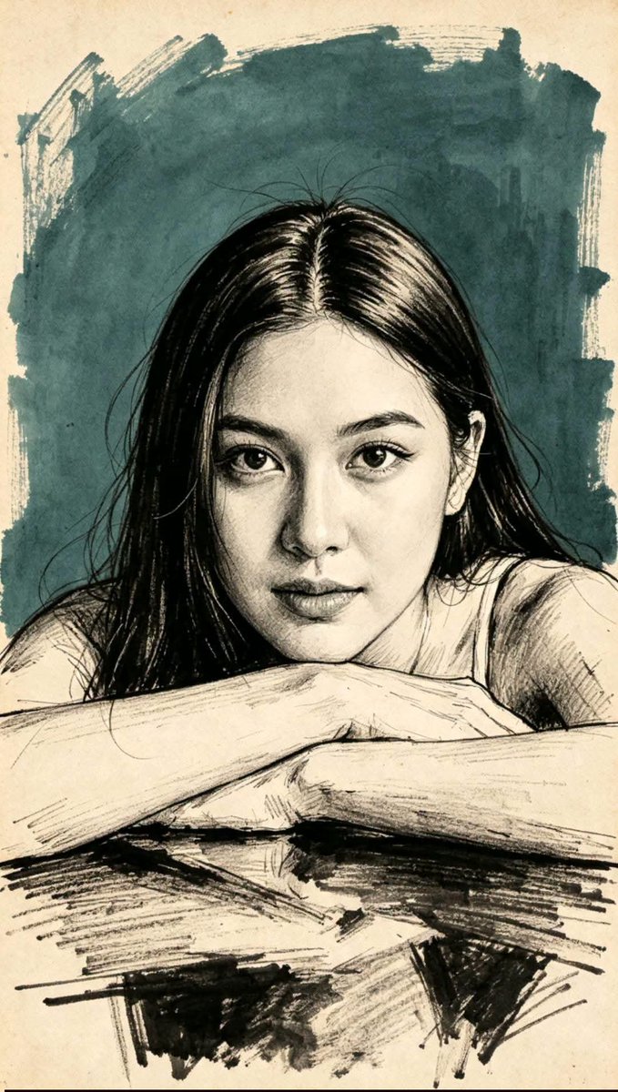 Profile / Avatar - Traditional Masterpiece Sketch Technique — output 1