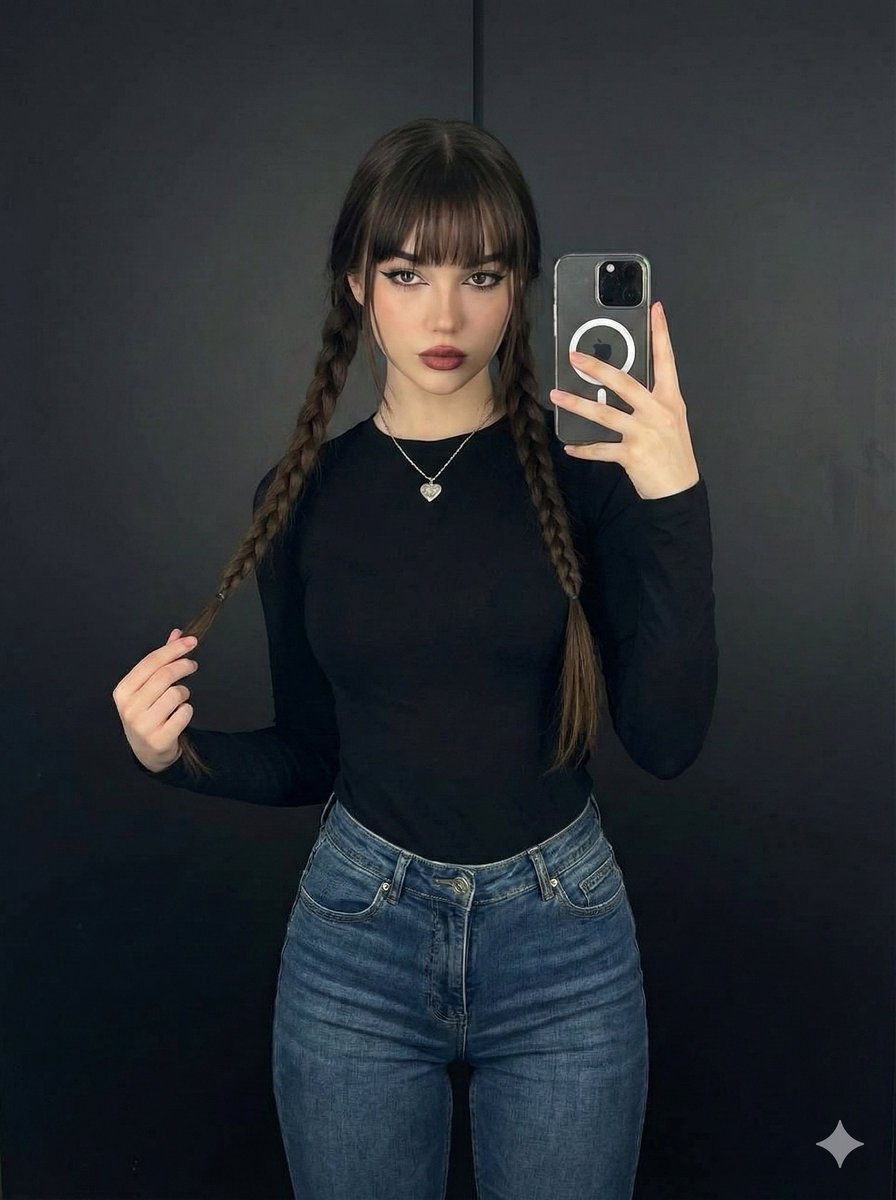 Photorealistic Full-Length Selfie with Identity Preservation (JSON) — output 1