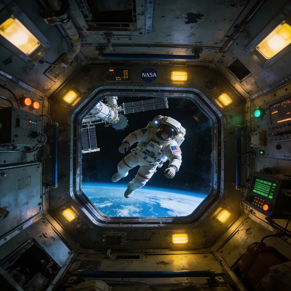 ISS Astronaut Interior — output 1