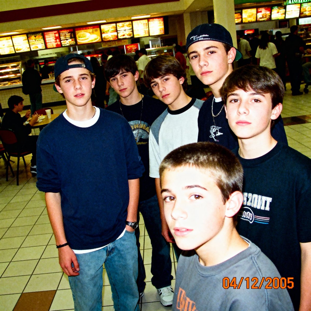 Profile / Avatar - 2005 Sony CyberShot mall food court snapshot prompt — output 1