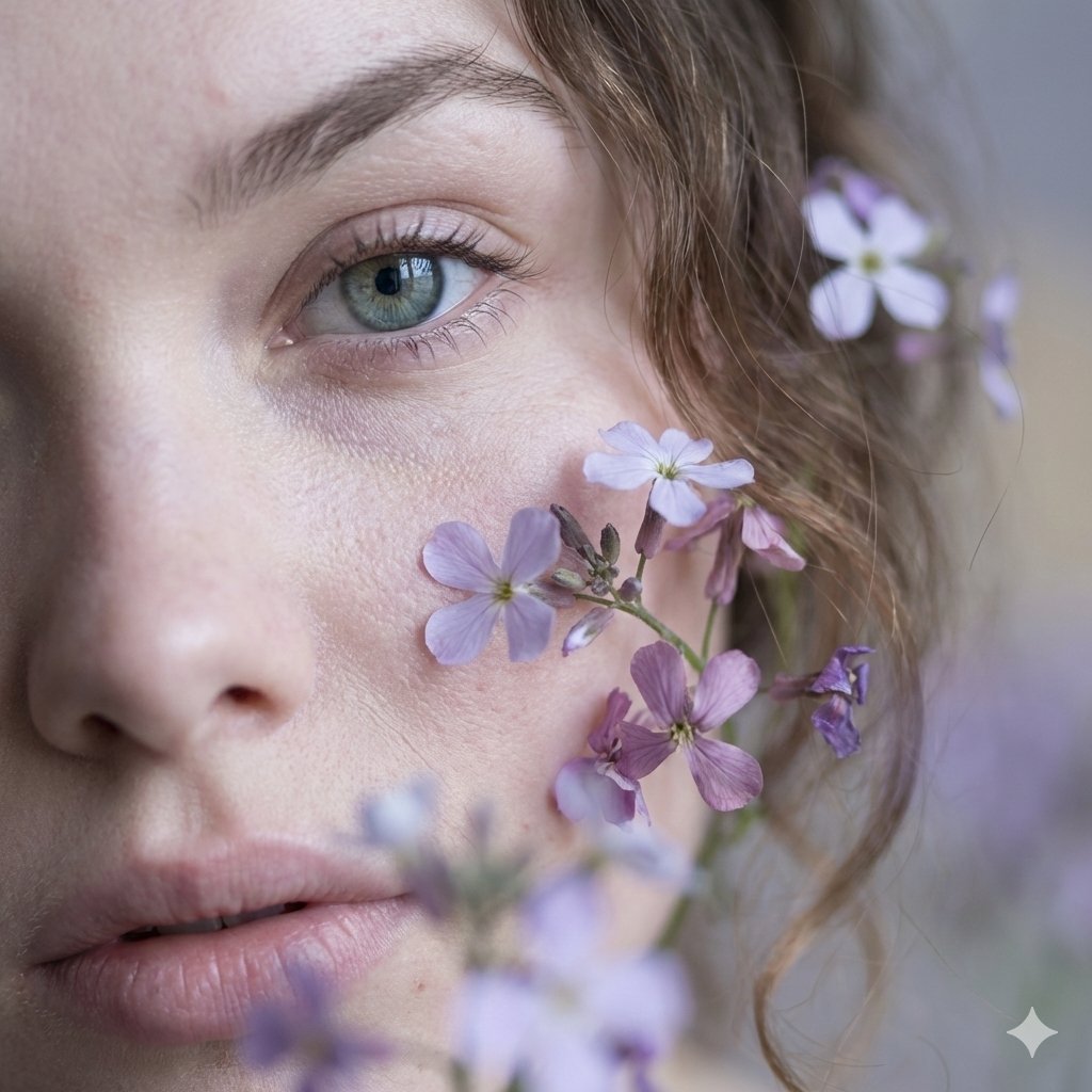 Hyper-Realistic Macro Fine Art Portrait Prompt — output 1