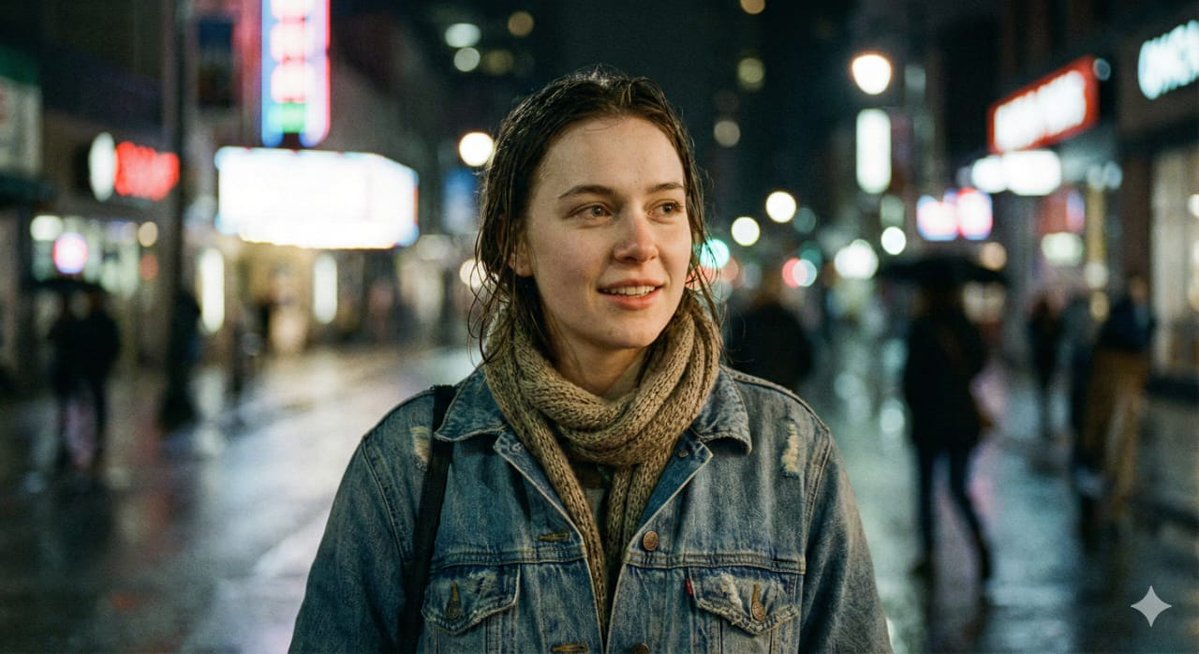 Ultra-Realistic Cinematic Street Portrait — output 1