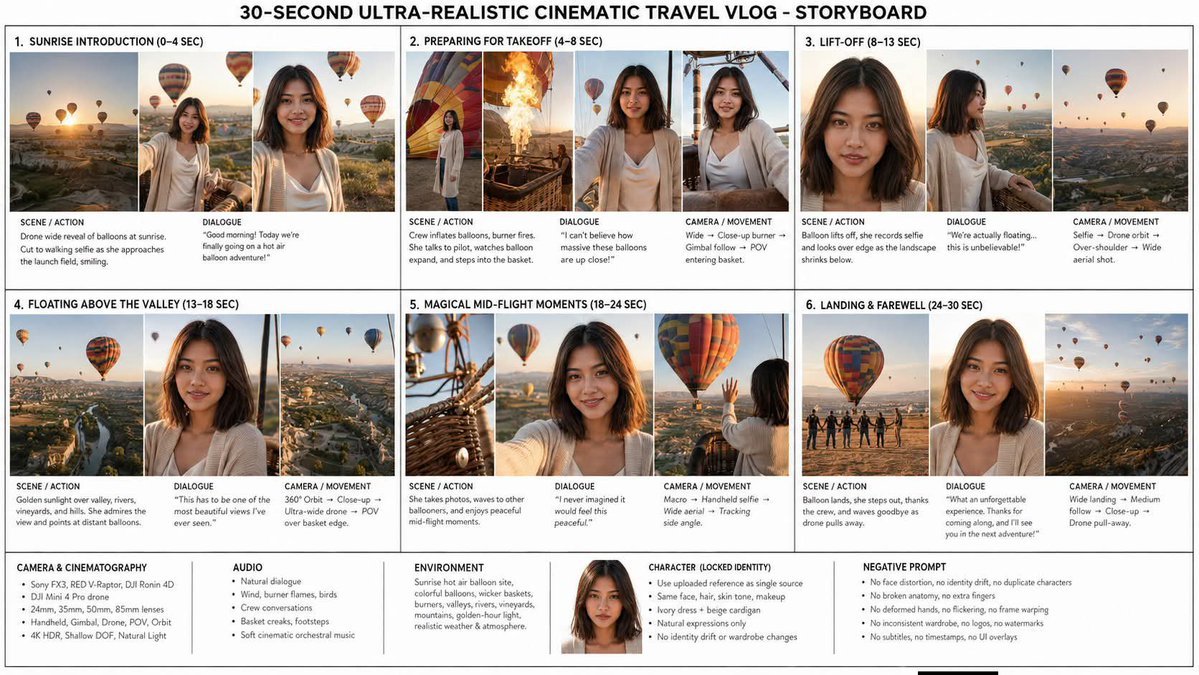 YouTube Thumbnail - Hot Air Balloon Vlog Storyboard — output 1