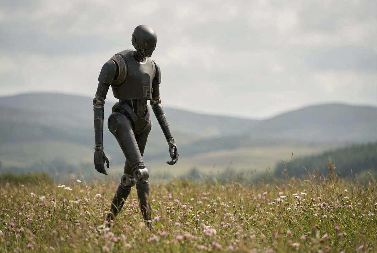 Comic / Storyboard - Cinematic Android in Nature — output 1