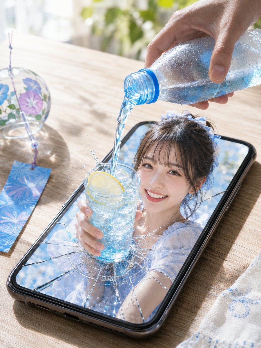 Product Marketing - Summer Soda Optical Illusion — output 1