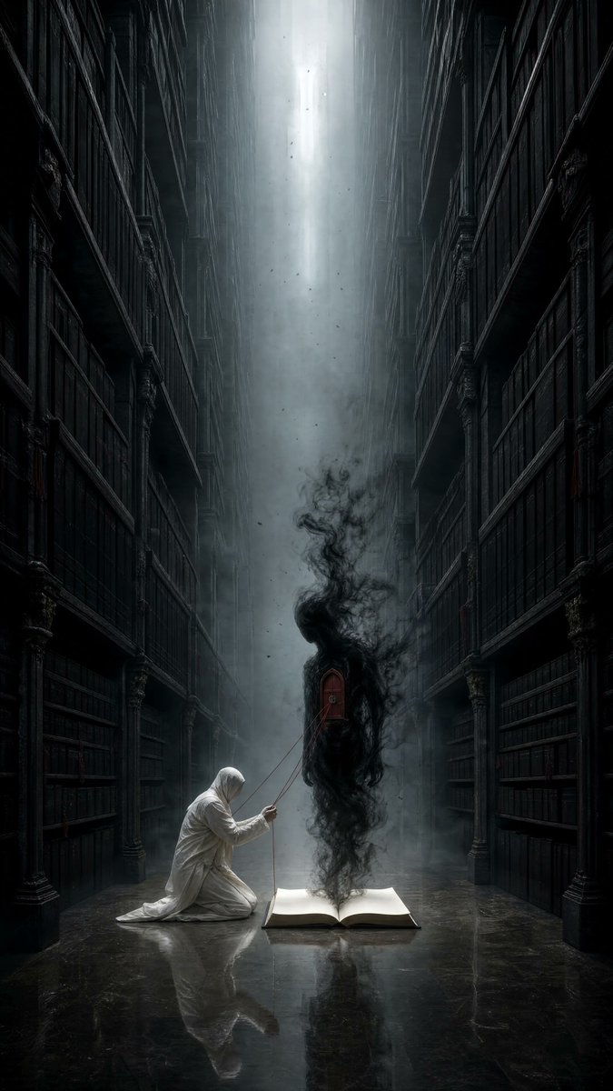 Comic / Storyboard - Dark Surrealist Library Archive — output 1