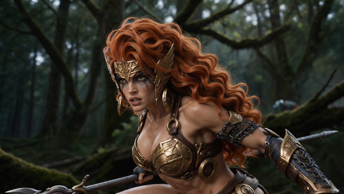 Comic / Storyboard - Angela Amazon Forest Warrior — output 1