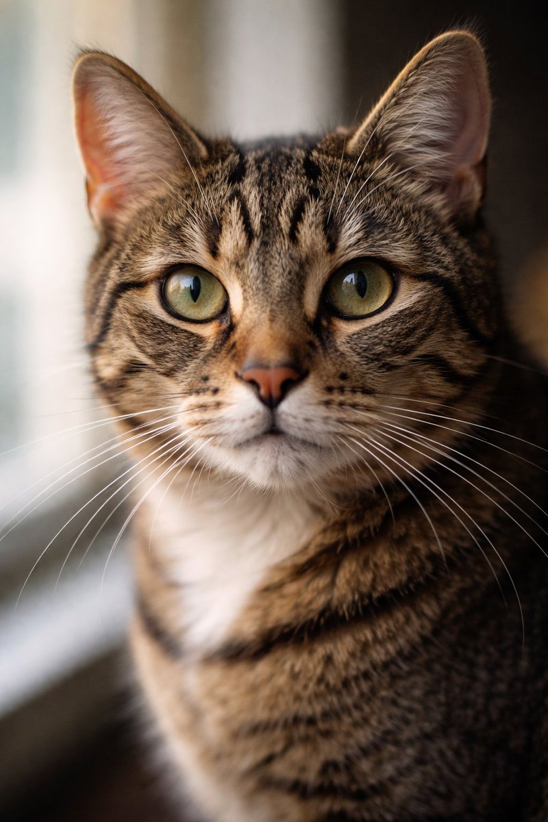 Hyper-Realistic Cat Photograph — output 1