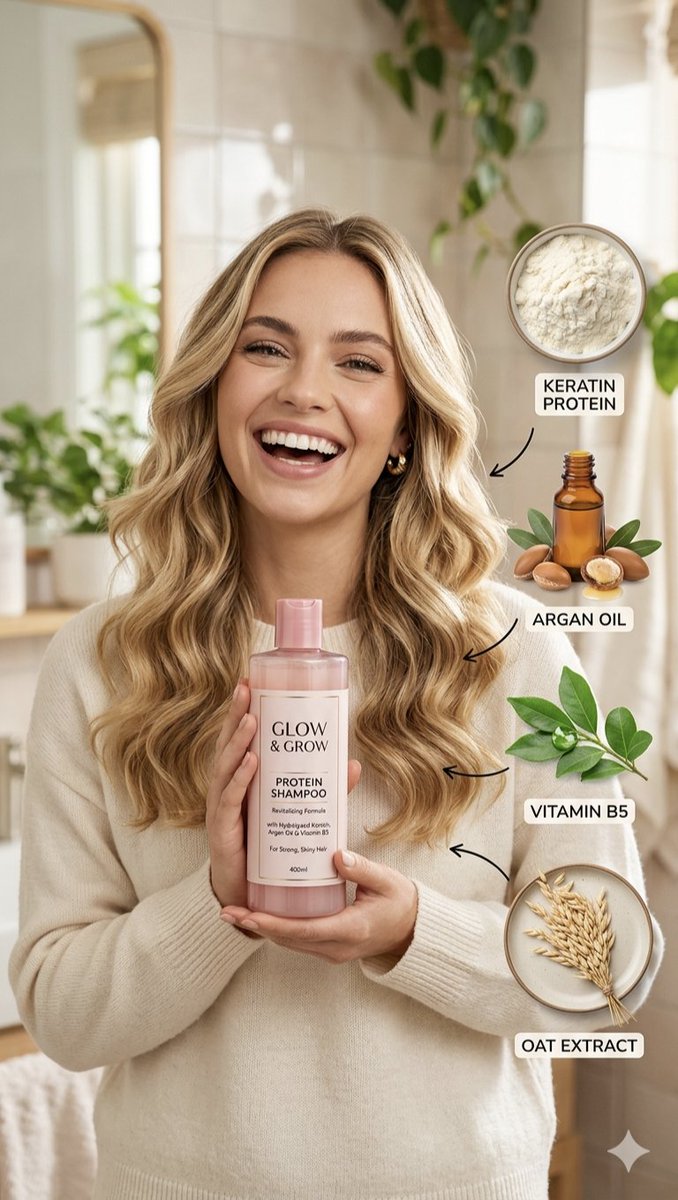 Infographic / Edu Visual - Hair Care Product Infographic — output 1