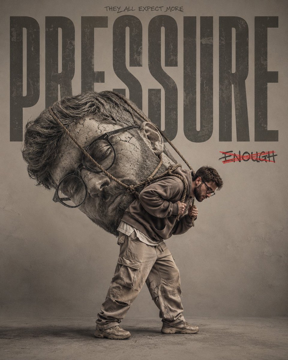 Product Marketing - Conceptual Pressure Surreal Portrait — output 1
