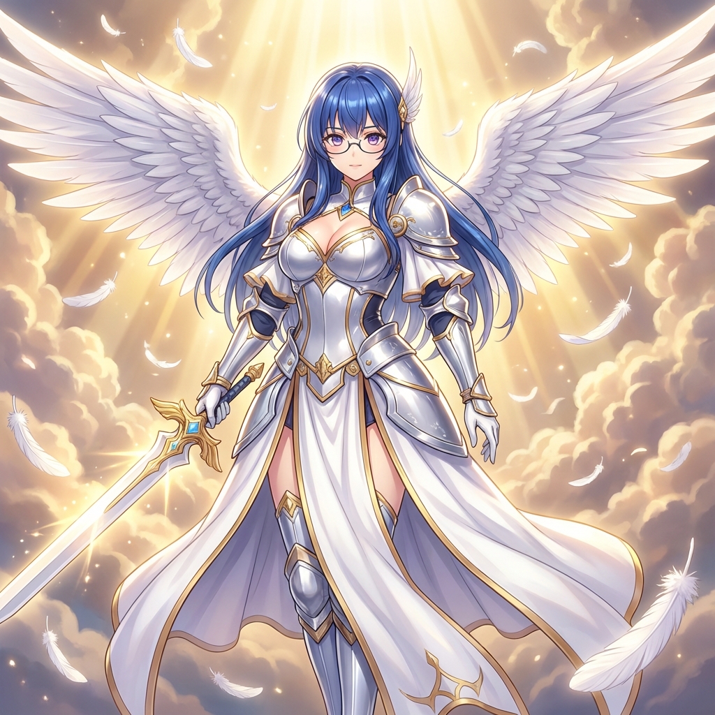 Profile / Avatar - Prompt for Converting Subject into an Archangel — output 1