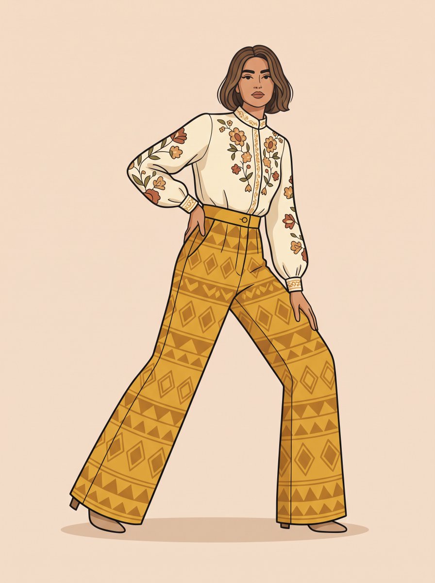 Product Marketing - 2D Flat Vector Fashion Illustration — output 1