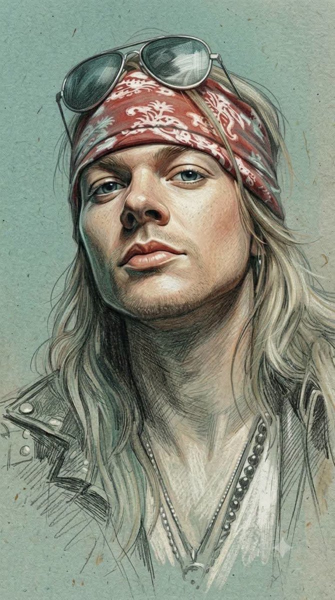 Profile / Avatar - Traditional Colored Pencil Portrait Sketch — output 1