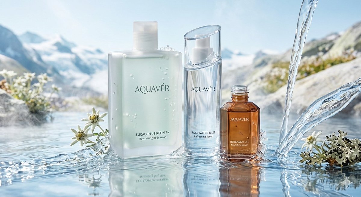 E-commerce Main Image - Luxury Skincare Product Photography Prompt — output 1