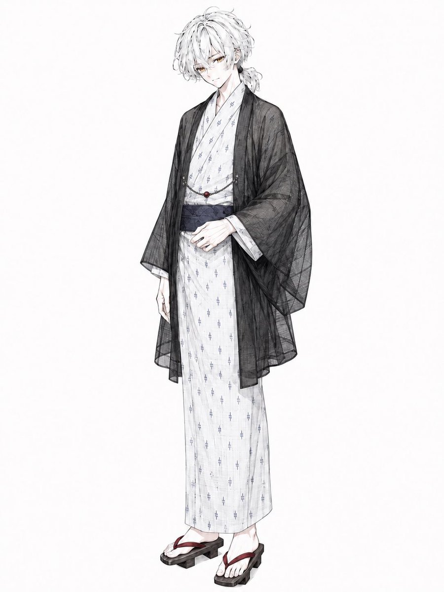 Comic / Storyboard - Anime Summer Kimono Design — output 1
