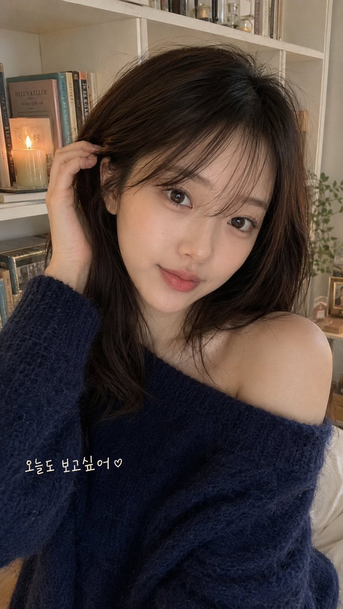 Profile / Avatar - Cozy Bedroom Smartphone Selfie — output 1