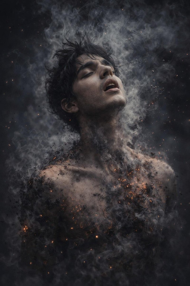 8K Photorealistic Disintegration Effect — output 1