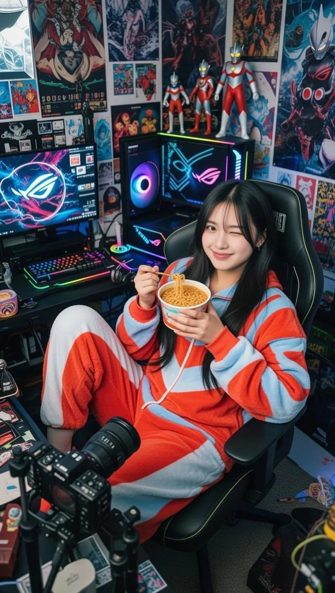 Profile / Avatar - Cosy Gamer Girl Room Aesthetic — output 1