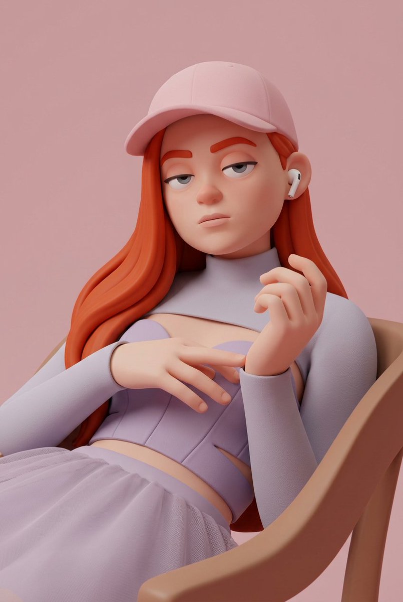 Game Asset - Minimalist 3D Character Style Transfer — output 1