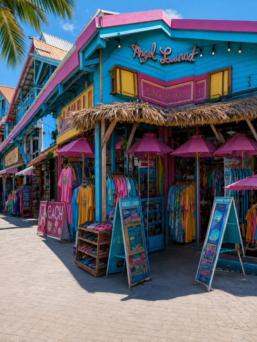 Product Marketing - Colorful Caribbean Beachwear Storefront — output 1