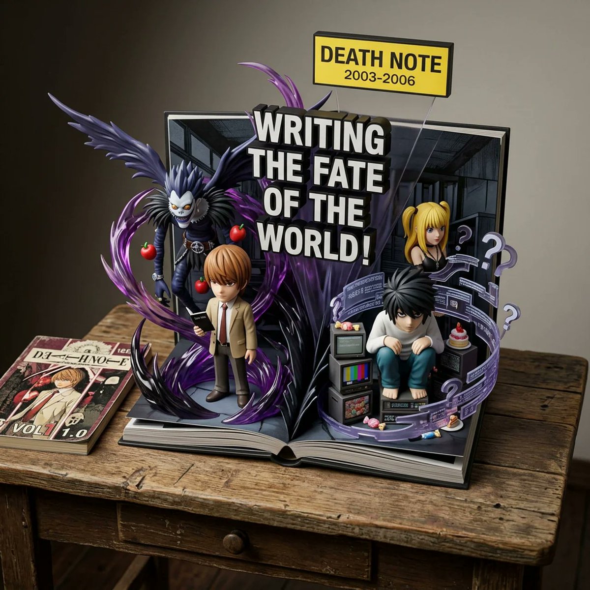 Comic / Storyboard - Weighted Prompt for 3D Pop-Up Comic Diorama — output 1