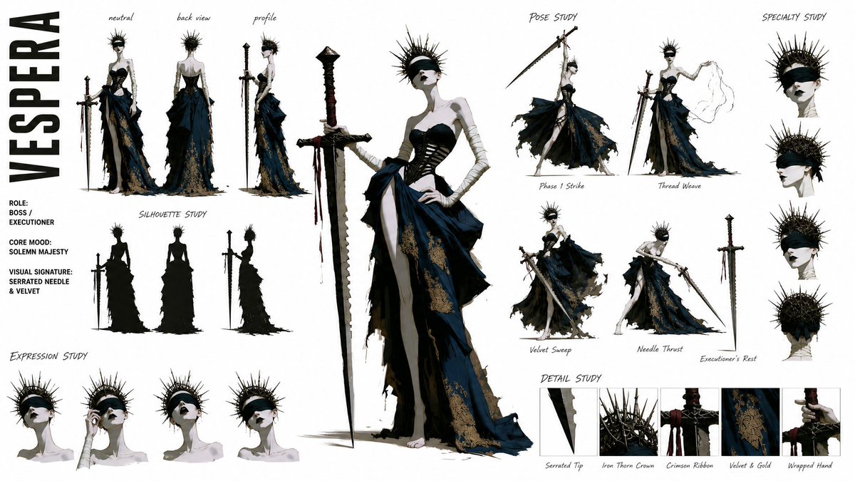 Comic / Storyboard - High-Fashion Character Concept Art — output 1