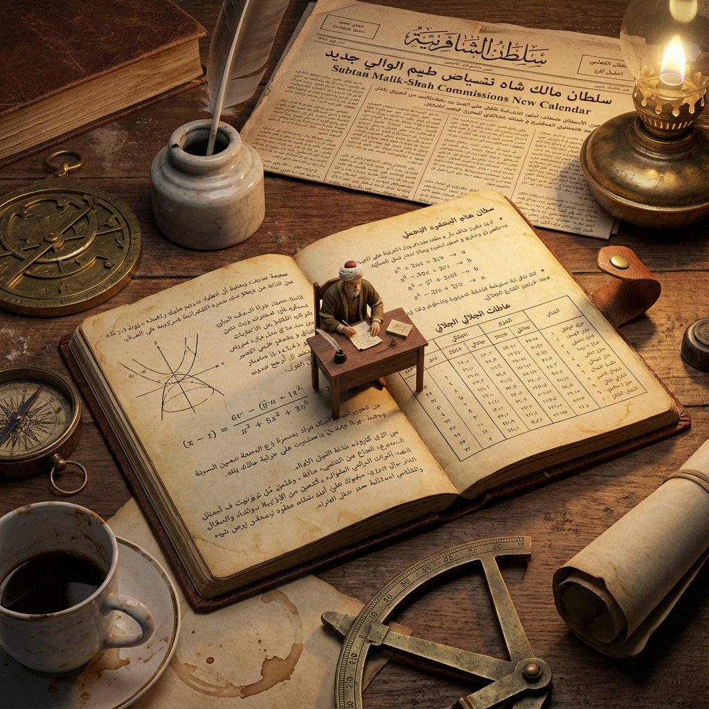 Infographic / Edu Visual - Macro Diorama of a Historical Scientist's Workspace — output 1