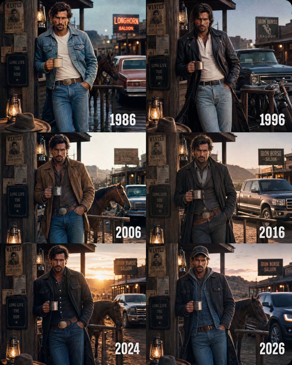 Comic / Storyboard - Decade Time Travel Photography Template — output 1