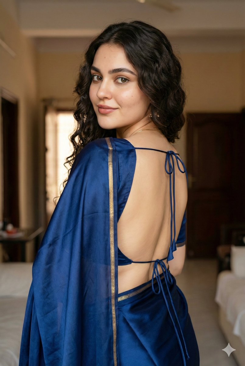 Ultra-Realistic South Asian Woman in Saree Portrait — output 1