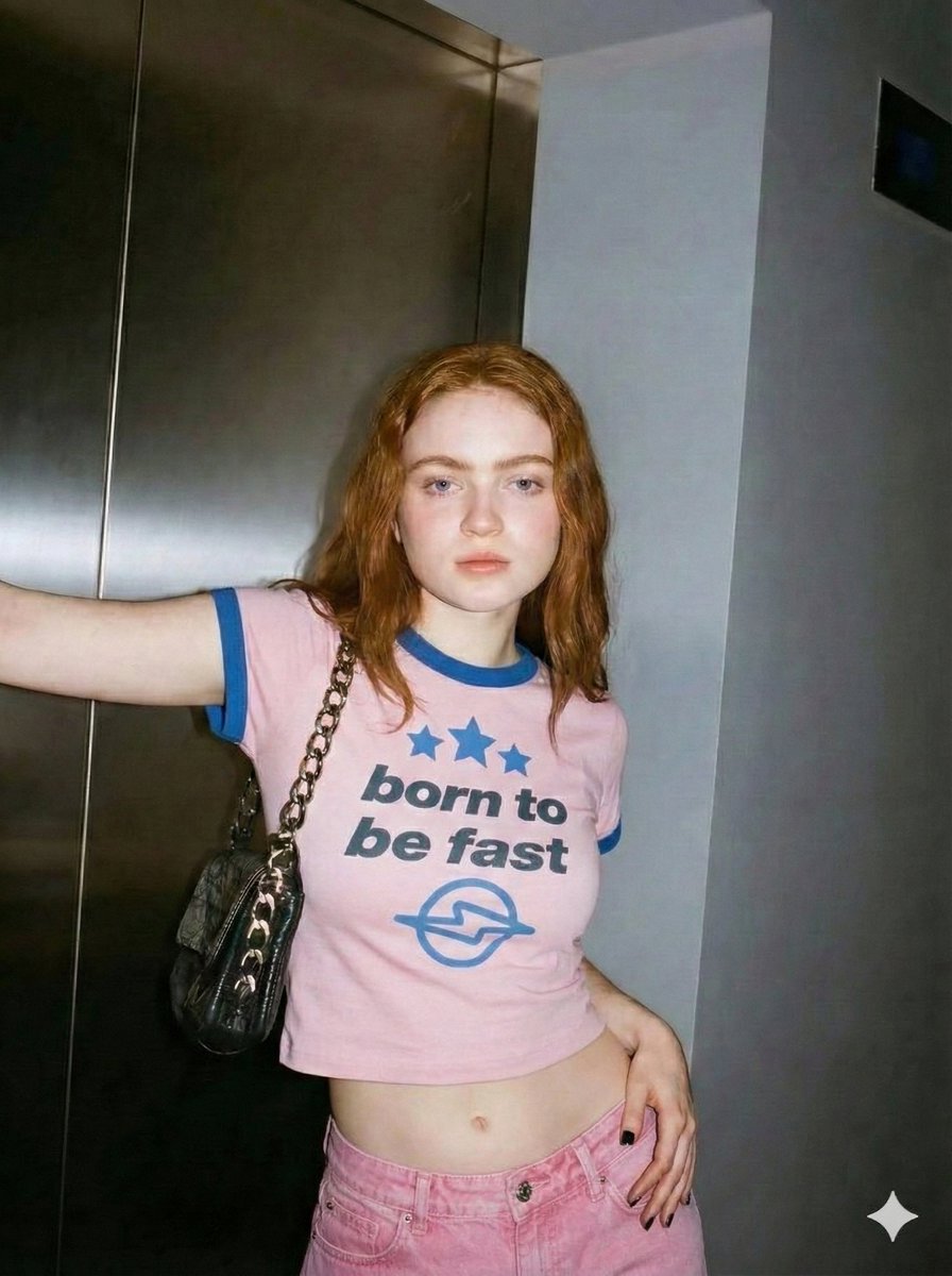 Y2K Inspired Snapshot of a Young Woman — output 1