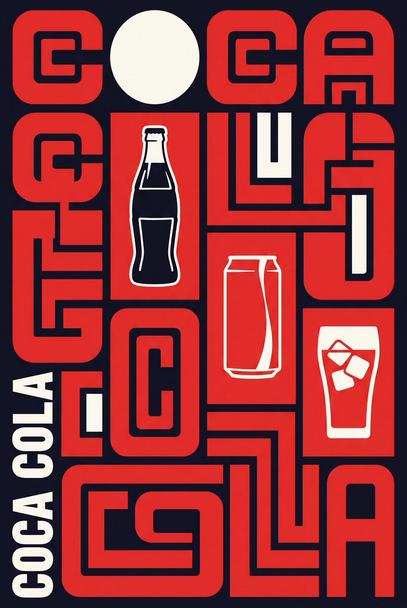 Neo-Constructivist Typographic Brand Poster — output 1