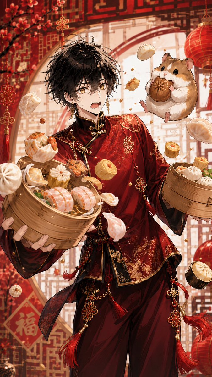 Comic / Storyboard - Anime Dim Sum Festival Boy — output 1