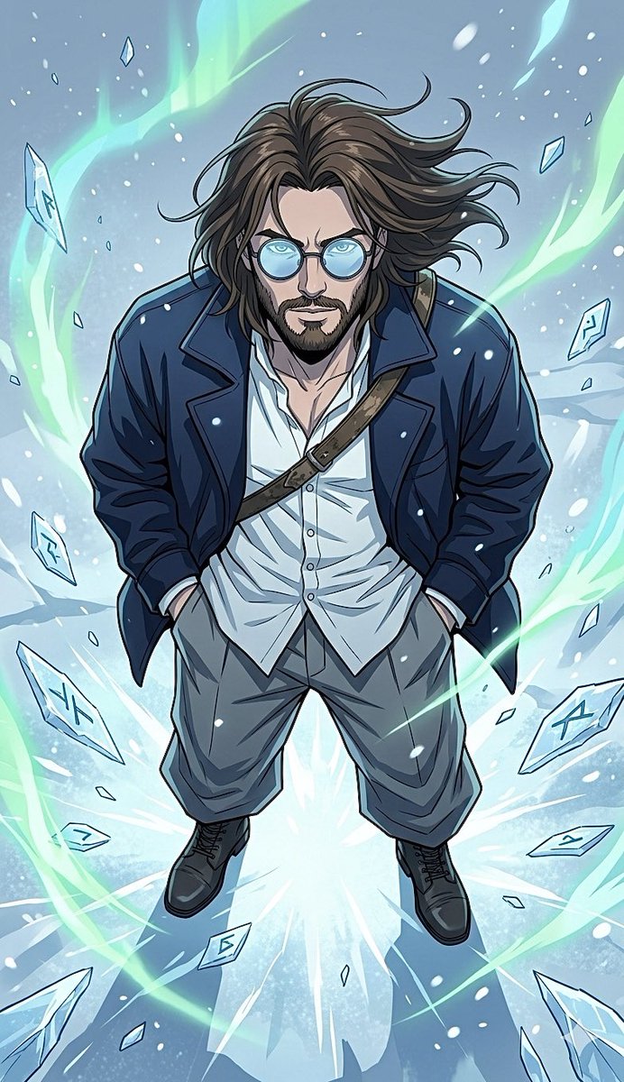Comic / Storyboard - Anime Graphic Novel Man Illustration — output 1