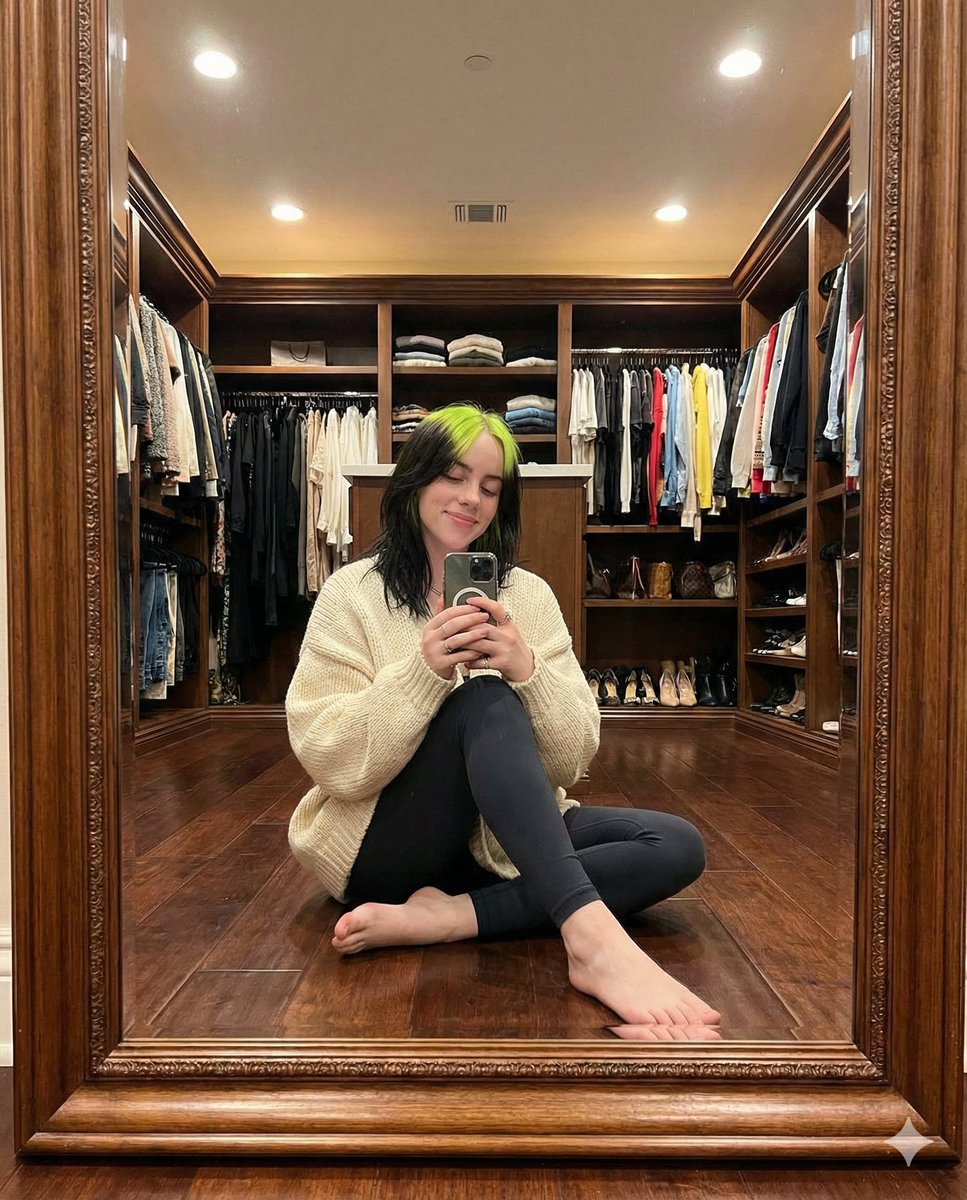 Profile / Avatar - Ultra Realistic Walk-in Closet Mirror Selfie — output 1
