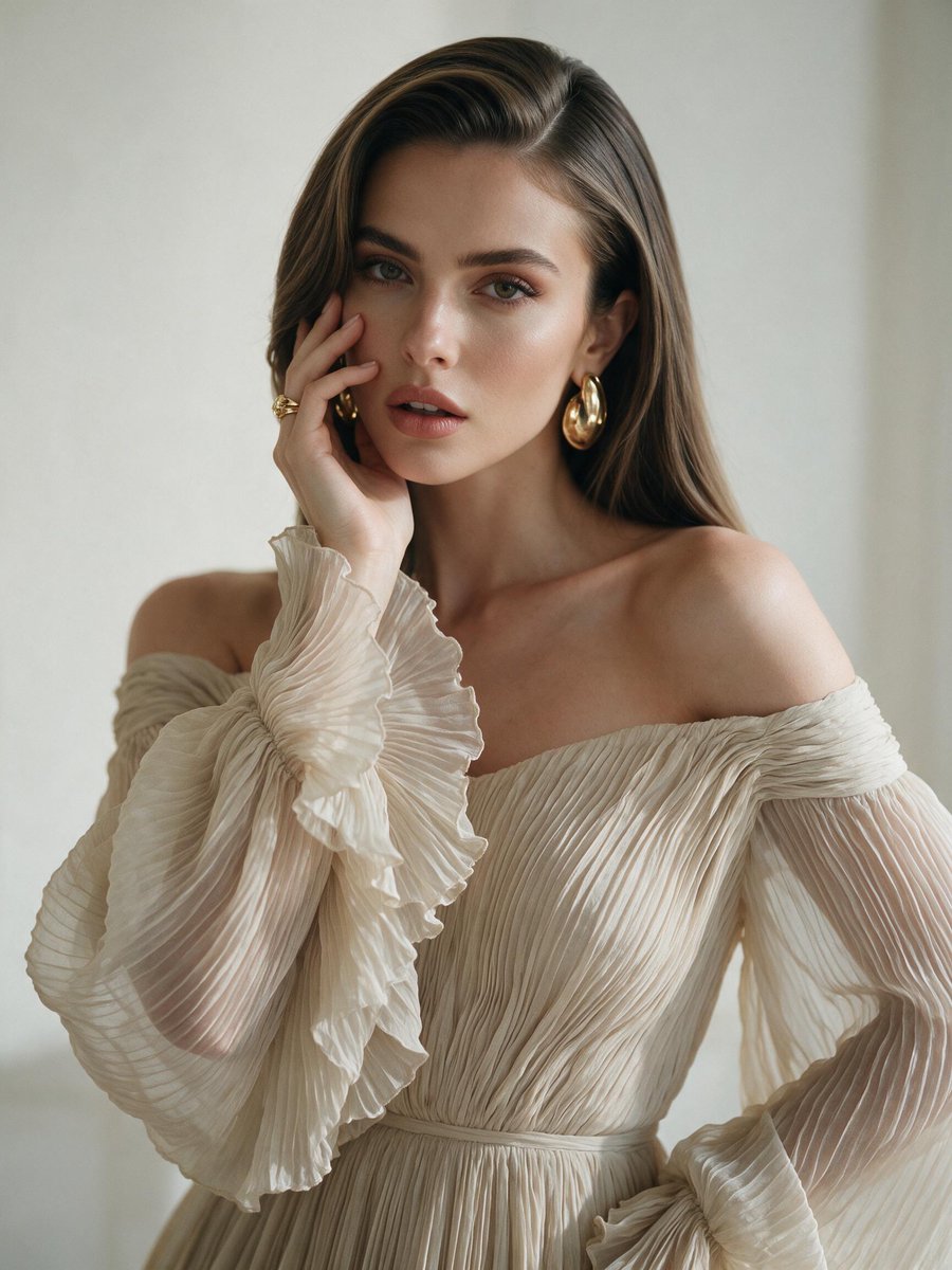 Product Marketing - Cinematic Studio Fashion Portrait — output 1