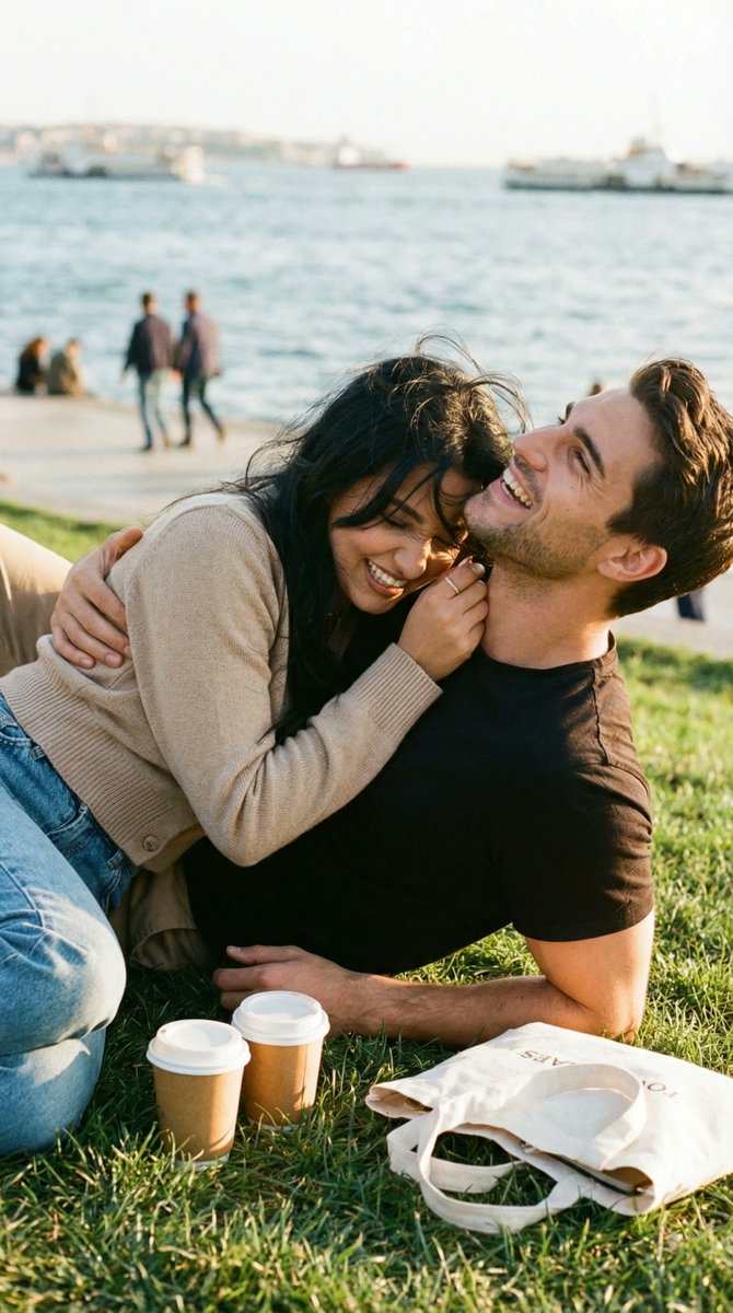 Social Media Post - Ultra-Photorealistic Candid Romance Scene Prompt (JSON) — output 1
