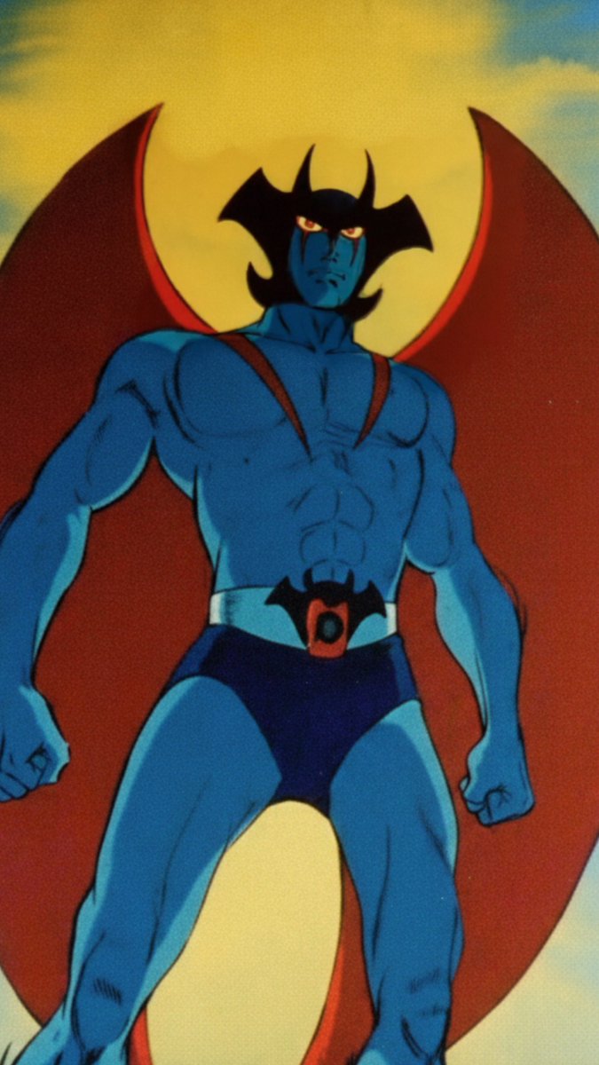 Game Asset - Devilman Anime Keyframe in 3DCG Style — output 1