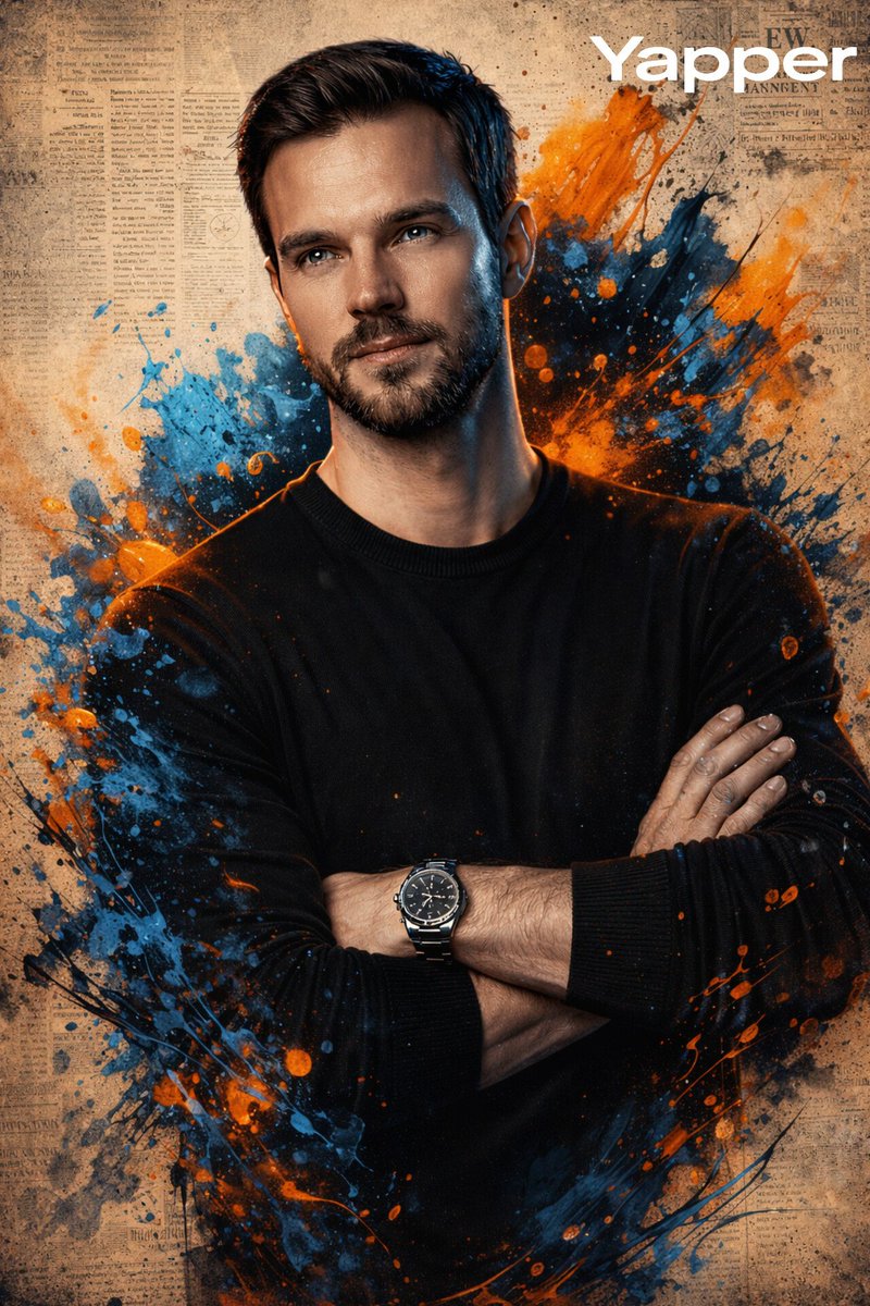 Poster / Flyer - High-end stylized digital painting portrait prompt — output 1