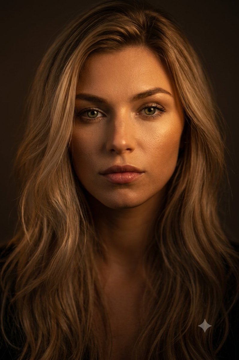 Social Media Post - Cinematic Rembrandt Beauty Portrait — output 1