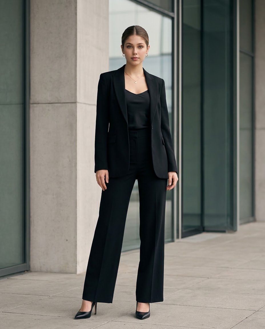 Profile / Avatar - Luxury Corporate Fashion Portrait — output 1