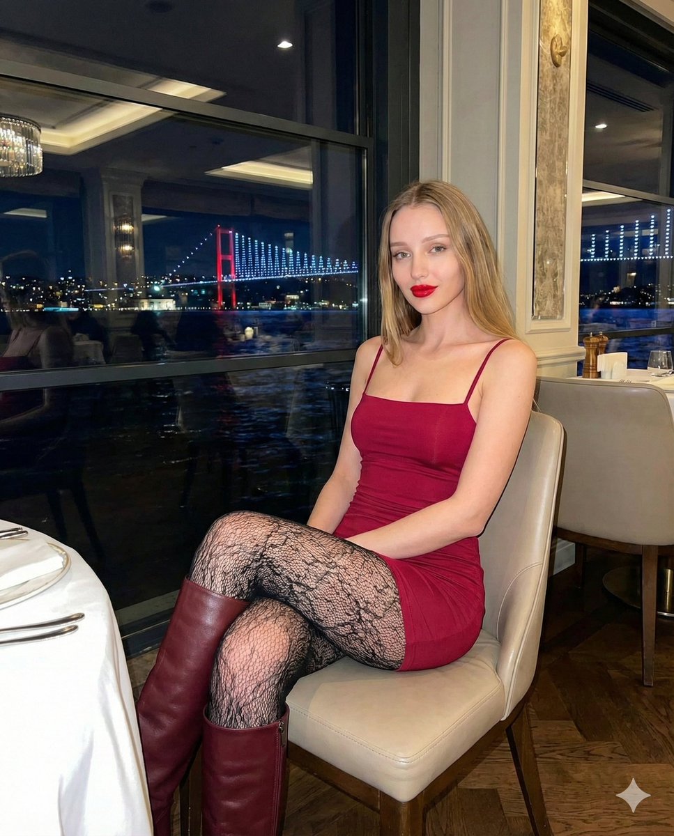 Luxury Bosphorus Restaurant Scene with Identity Lock — output 1
