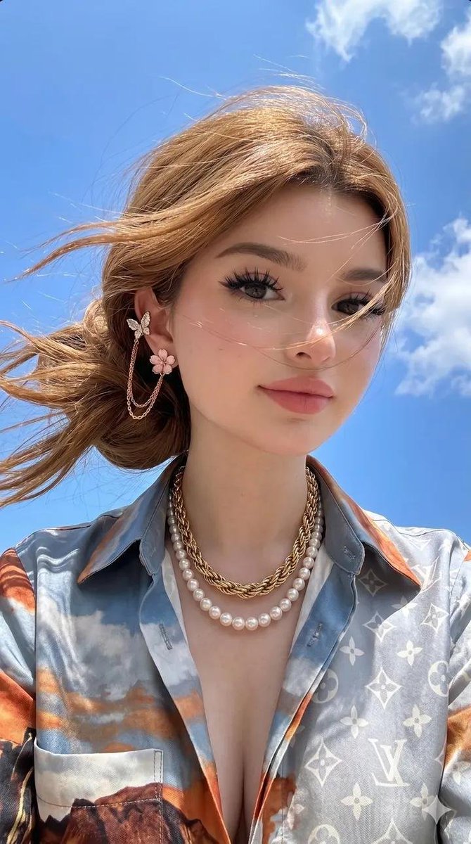 Social Media Post - Photorealistic Fashion Model Summer Variations — output 1