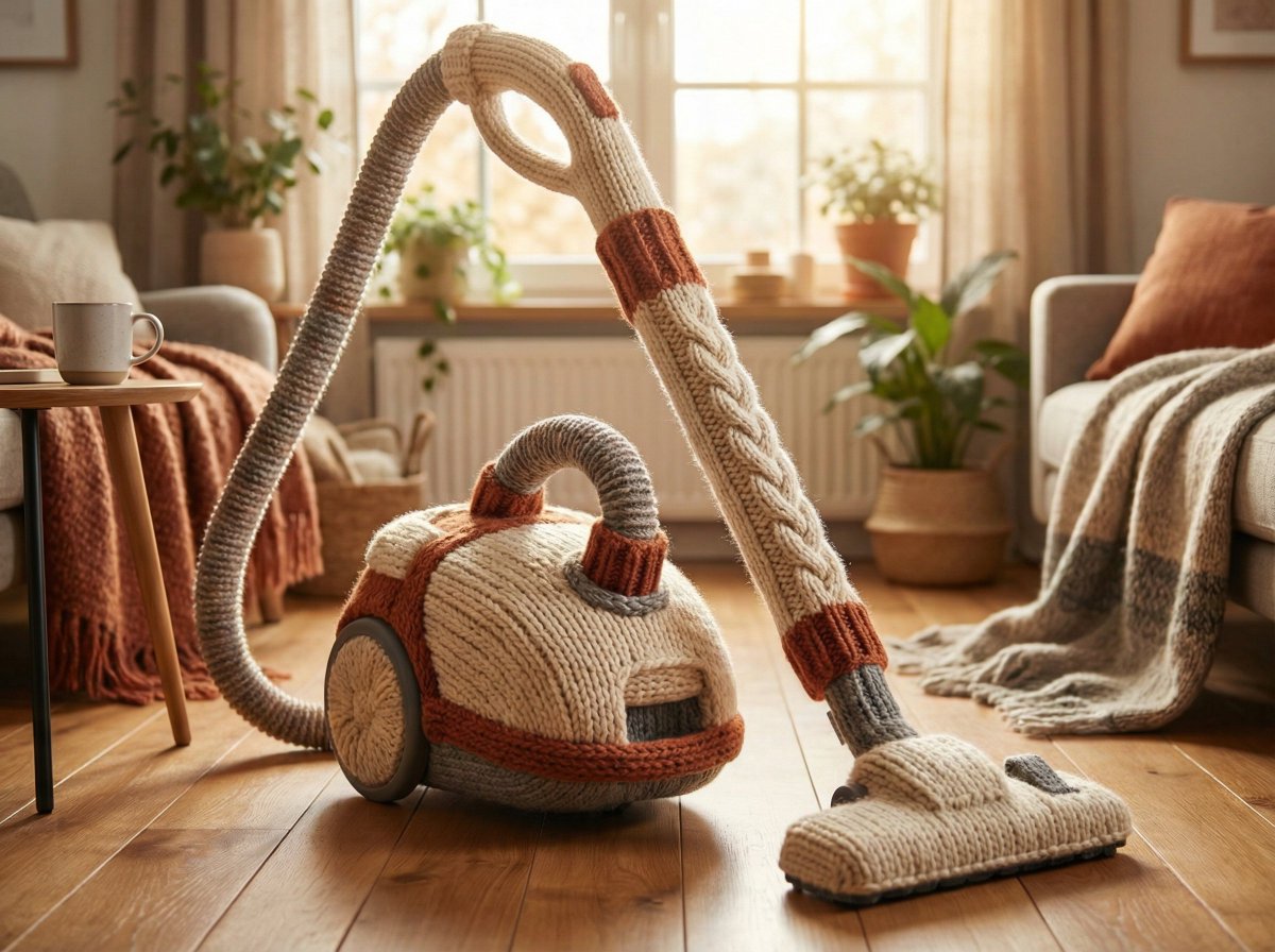 E-commerce Main Image - Cozy Knit Industrial Design Prompt — output 1
