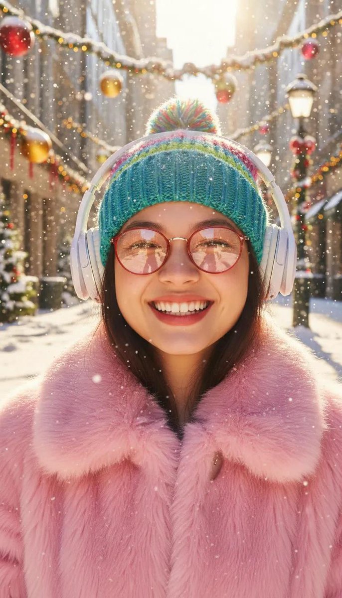 Cinematic Holiday Lifestyle Portrait Prompt — output 1